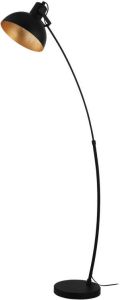 EGLO Jaafra Vloerlamp E27 158 cm Zwart Goud
