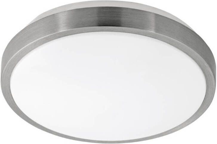 EGLO LED-DL Ø245 WEISS NICKEL-M.&apos;COMPETA 1&apos;