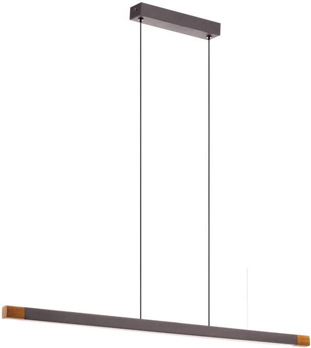 EGLO Lisciana Hanglamp LED 87 5 cm Grijs|Bruin|Wit Dimbaar