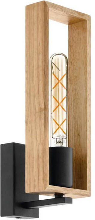 EGLO LITTLETON Wandlamp E27 11 cm Zwart