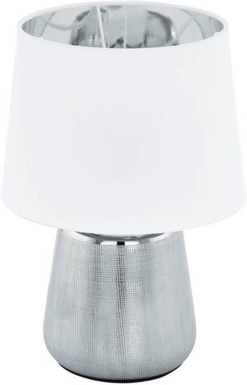 EGLO MANALBA 1 Tafellamp E14 20.0 cm zilver