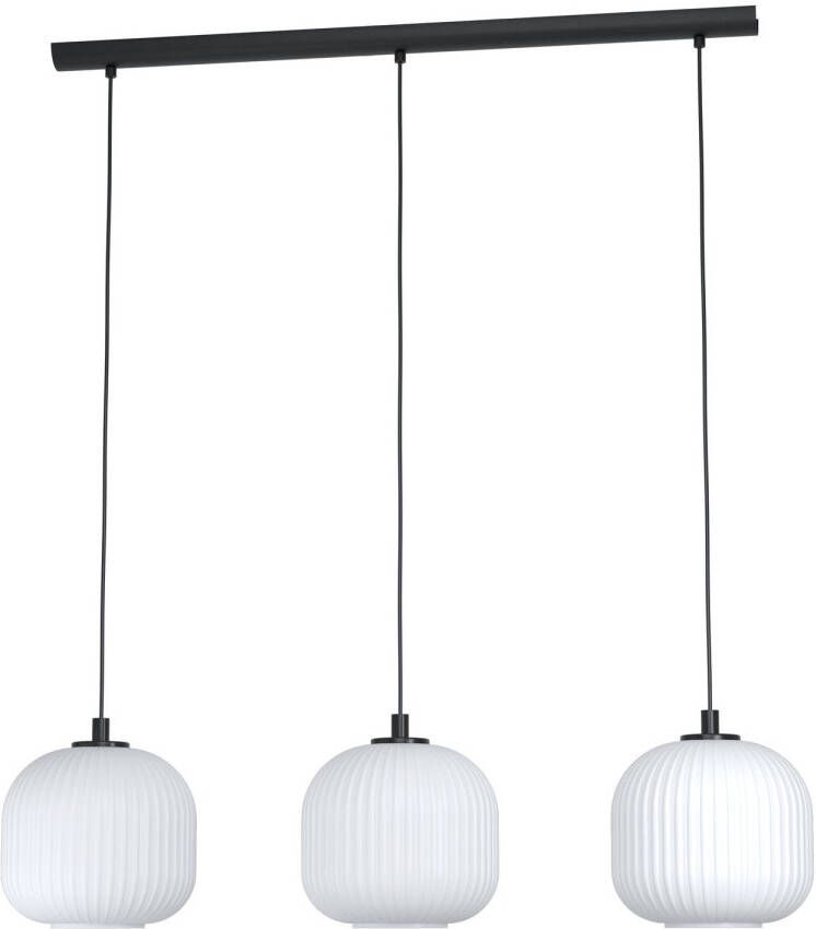 EGLO  Mantunalle - Hanglamp - E27 - 120 cm - Zwart