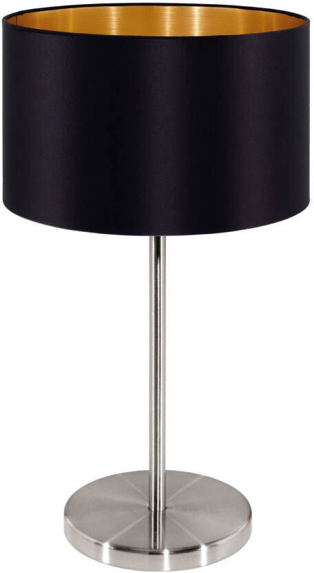 EGLO Maserlo Tafellamp E27 42 cm Grijs Zwart Goud