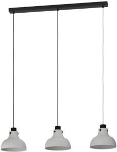 EGLO Matlock Hanglamp E27 90 cm Grijs Zwart Staal