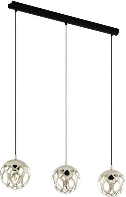 EGLO  Mirtazza - Hanglamp - E27 - 88 cm - Zwart