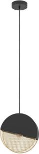 EGLO Mumbles Hanglamp E27 28 5 cm Zwart Goud