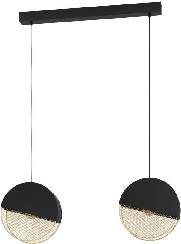 EGLO Mumbles Hanglamp E27 86 cm Zwart|Goud