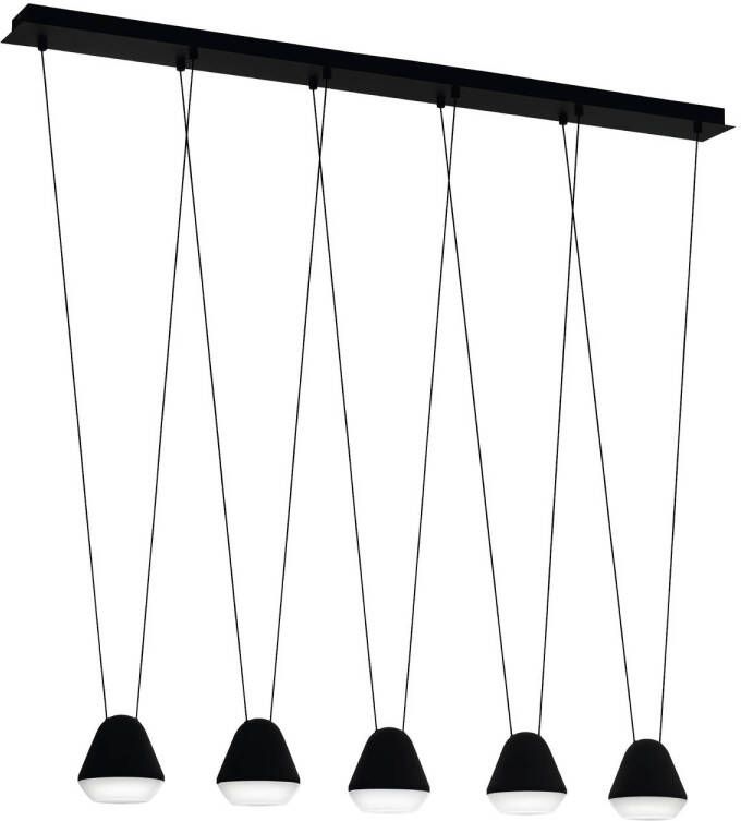 EGLO  Palbieta Hanglamp - GU10 - 116 cm - Zwart