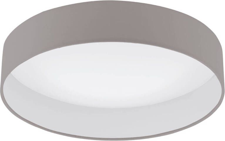 EGLO Palomaro 1 Plafondlamp LED Ø 40 5 cm Wit Taupe Dimbaar