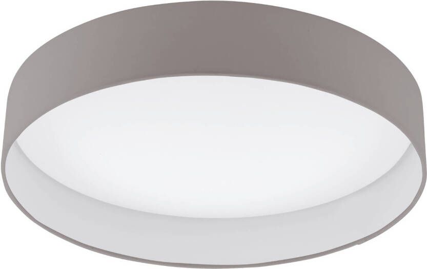 EGLO  Palomaro - Plafondlamp - LED - Ø500mm. - Wit - Taupe