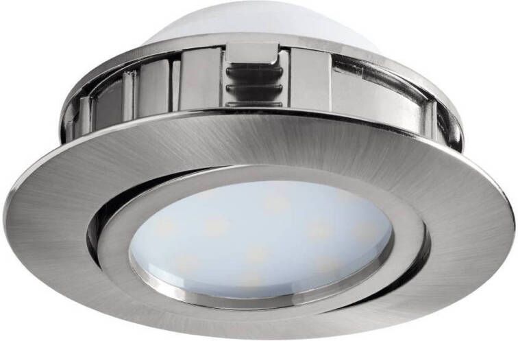 EGLO PINEDA Inbouwlamp LED 8.4 cm Nikkelmat