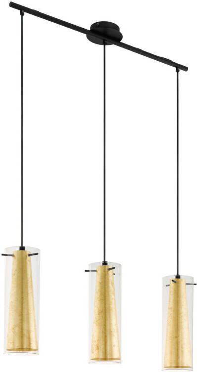 EGLO  Pinto Gold Hanglamp - E27 - 72 5 cm - Zwart Goud