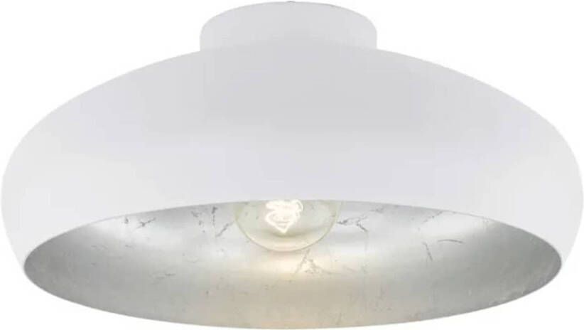 EGLO Plafondlamp MOGANO wit en zilverkleurig