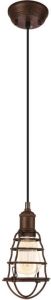 EGLO  Vintage Port Seton Hanglamp - 1 Lichts - Ø130mm. - Antiek-Bruin