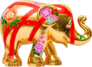 Elephant Parade Olifantenstandbeeld Edo 10 Cm Polyresin Goud