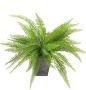Merkloos Kunstplant varen groen 33 cm kunst kamerplant Kunstplanten - Thumbnail 1