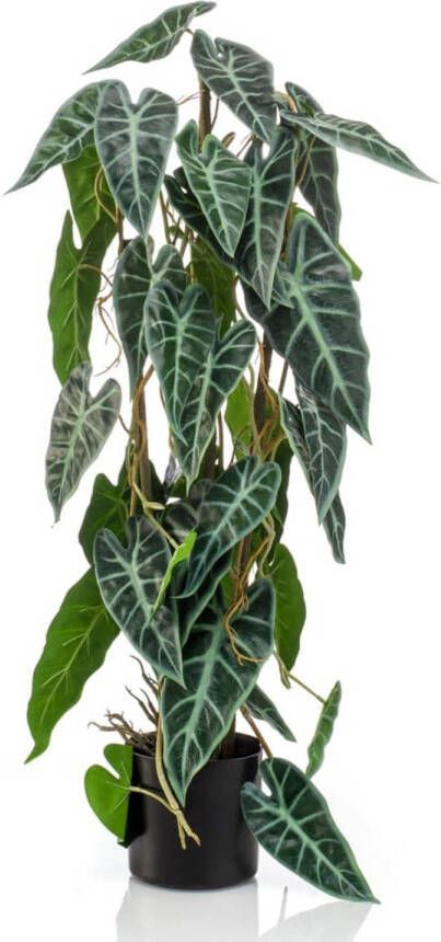 Emerald Kunstplant in pot alocasia 75 cm