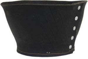 Esschert Design mand konisch S 38 x 40 2 x 20 8 cm rubber zwart