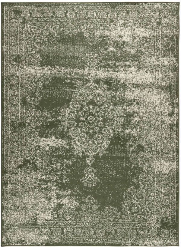 Eva Interior Vloerkleed Bloom Polypropyleen Groen