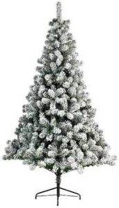 Everlands Kunst kerstboom Imperial pine 340 tips met sneeuw 150 cm Kunstkerstboom