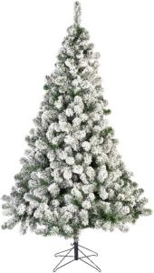 Everlands Kunst kerstboom Imperial pine 980 tips met sneeuw 240 cm Kunstkerstboom