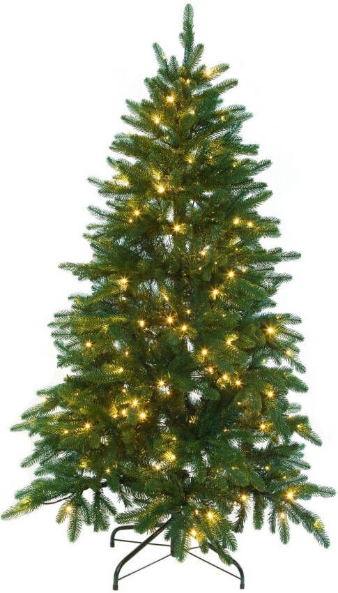 Excellent Trees Kerstboom LED Falun Green 210 cm Luxe uitvoering 350 Lampjes
