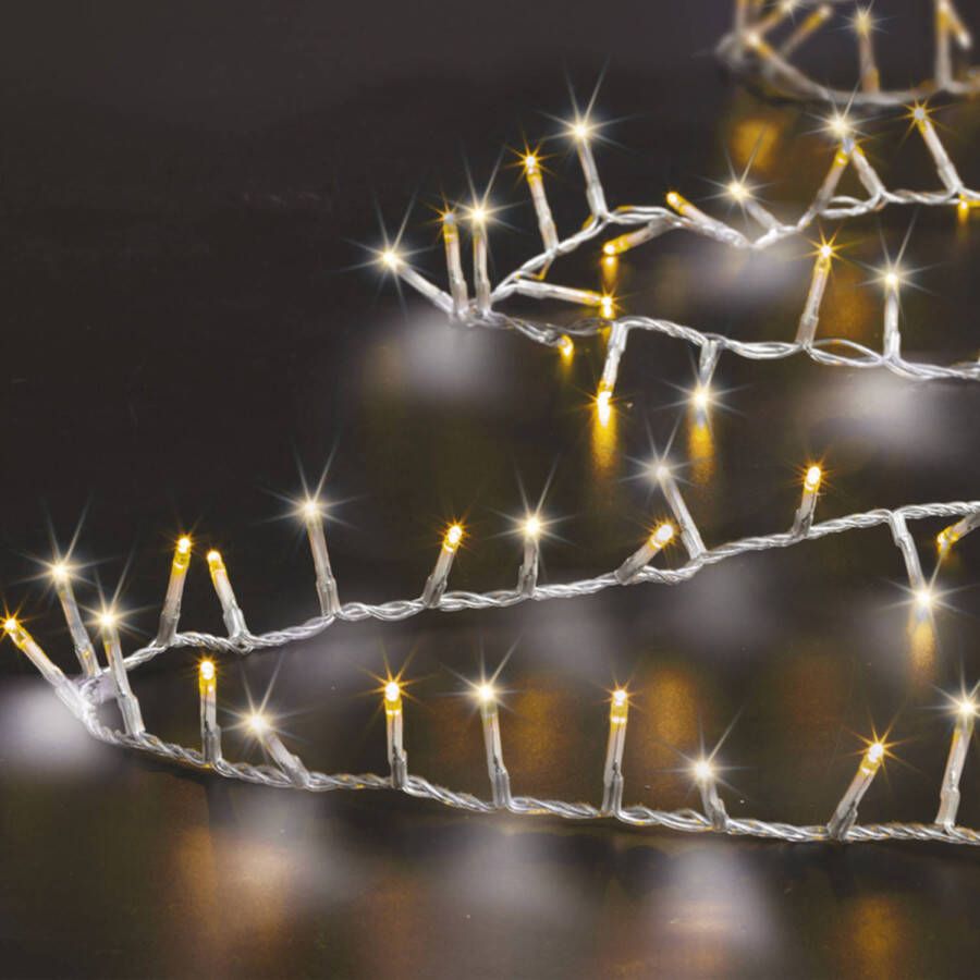 FEERIC LIGHTS & CHRISTMAS Feeric lights and christmas clusterlichtjes helder wit -1875cm -750 leds Kerstverlichting kerstboom