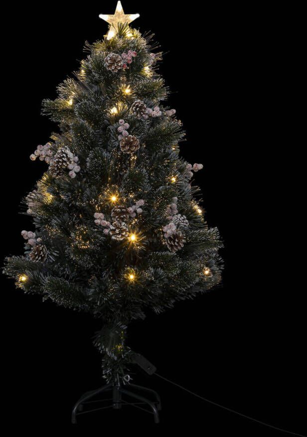 FEERIC LIGHTS & CHRISTMAS Feeric lights and christmas kunst kerstboom 120 cm -met deco en licht Kunstkerstboom