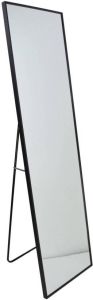 Loft42 Fragix York Passpiegel Zwart Aluminium 150x40