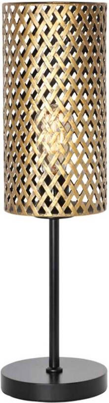 Freelight Tafellamp Cestino H 57 cm zwart goud