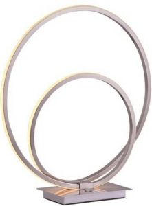 Freelight Tafellamp Ophelia mat chroom rond