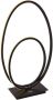 Freelight Tafellamp Ophelia Oval Led Mat Zwart 42cm - Thumbnail 1