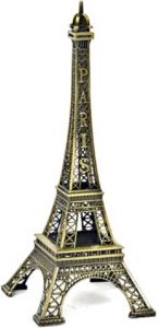 Gerim Eiffeltoren beeldje uit Parijs 31 cm Frankrijk thema decoratie artikelen Beeldjes