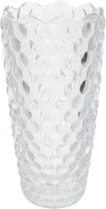 Gerimport Bloemenvaas helder glas D12 x 25 cm Vazen
