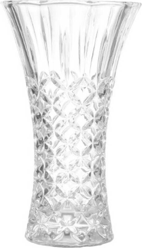 Gerimport Bloemenvaas helder glas D15 x 25 cm Vazen