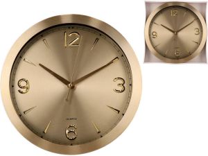 Gerimport Gouden wandklok Model Imane Klok Rond Metaal Ø30 cm