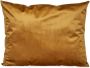 Giftdeco Bank sier kussens voor binnen in de kleur velvet goud 60 x 45 cm Sierkussens - Thumbnail 1