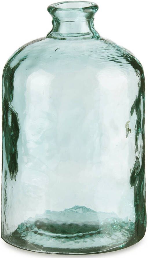 Giftdeco r Bloemenvaas Primavera transparant gerecycled glas D18 x H31 cm Vazen
