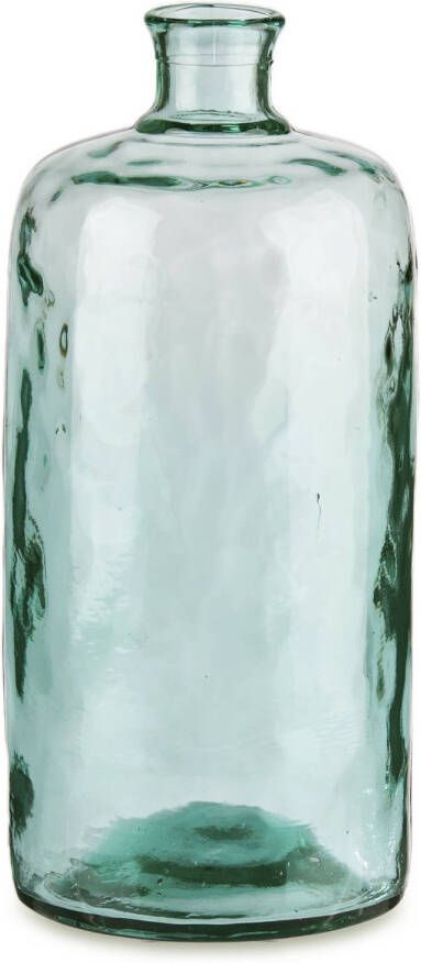 Giftdeco r Bloemenvaas Primavera transparant gerecycled glas D19 x H42 cm Vazen