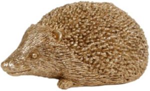 Gifts Amsterdam sculptuur Egel 9 x 6 cm polyresin goud
