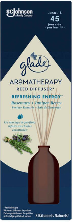 Glade Geurstokjes Aromatherapie Verfrissende Energie 80ml