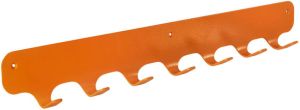Gorillz Rounded Seven Wandkapstok 7 Kapstok Haken 67 cm Oranje