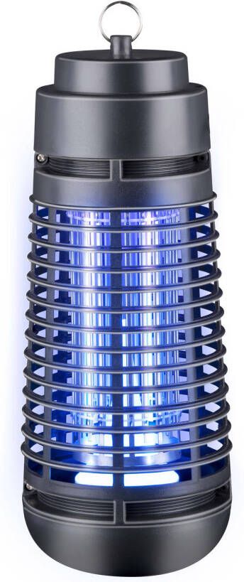 Grundig Elektrische Muggenlamp 4W Vliegenvanger 800-1000V Insectenlamp voor Binnen Bereik tot 50M2 Zwart