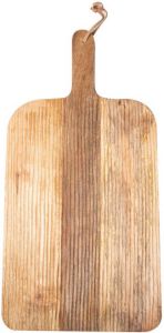 Gusta Plank Mangohout Met Lijnen 52x39x2cm