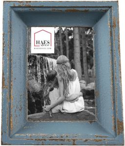 HAES deco Fotolijst 13x18 Blauw formaat 21x5x26 cm Farm Living