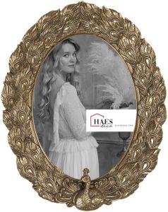 HAES deco Fotolijst 13x18 Goudkleurig formaat 18x2x23 cm Dramatic Chic