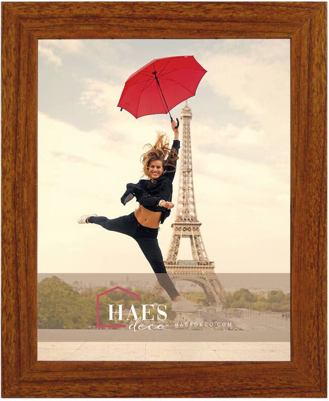 HAES deco Houten fotolijst Paris rustiek bruin 20x25 -SP001228