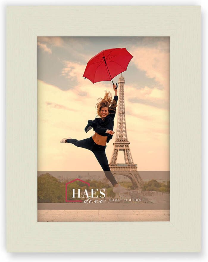 HAES deco Houten fotolijst Paris wit 15x20 SP001153