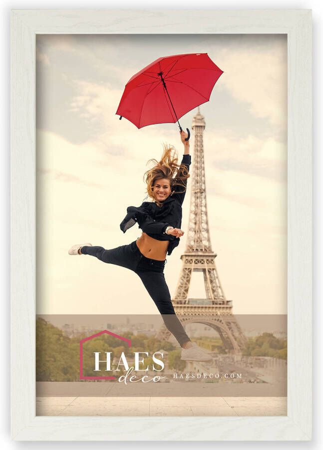 HAES deco Houten fotolijst Paris wit 30x45 SP001323