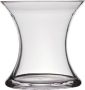Hakbijl Glass Transparante stijlvolle x-vormige vaas vazen van glas 15 x 15 cm Bloemen boeketten vaas voor binnen gebruik Vazen - Thumbnail 1